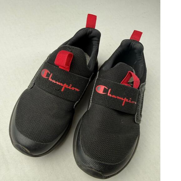 Champion Black Slip-On Sneakers - Kids Size 9 - Great Condition! - Picture 2 of 7